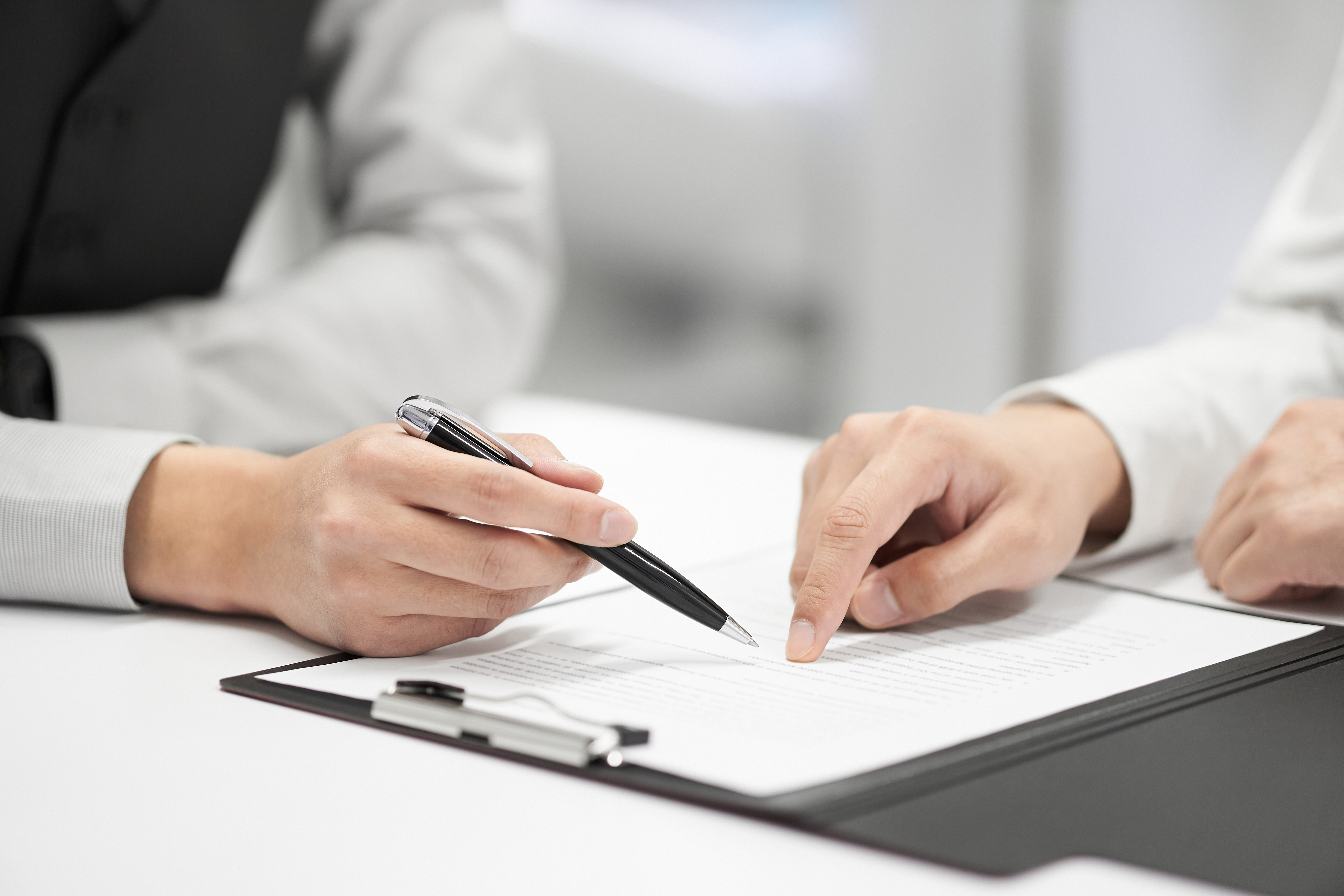 A clinician and patient reviewing a care plan together